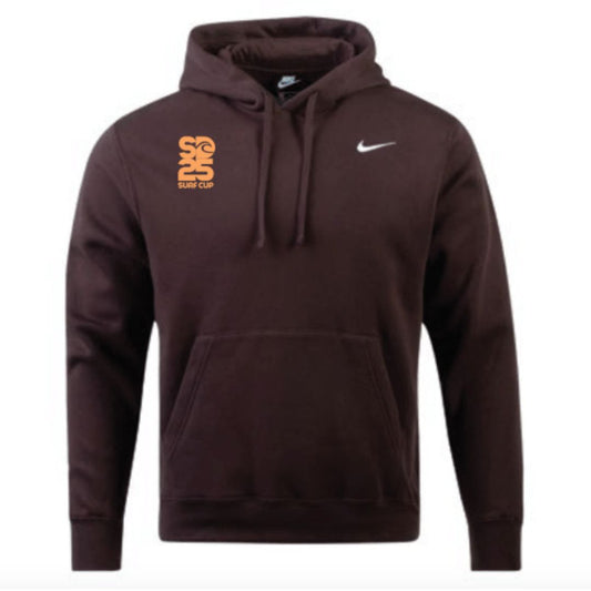 Brown Youth Hood - SD Arch Puff
