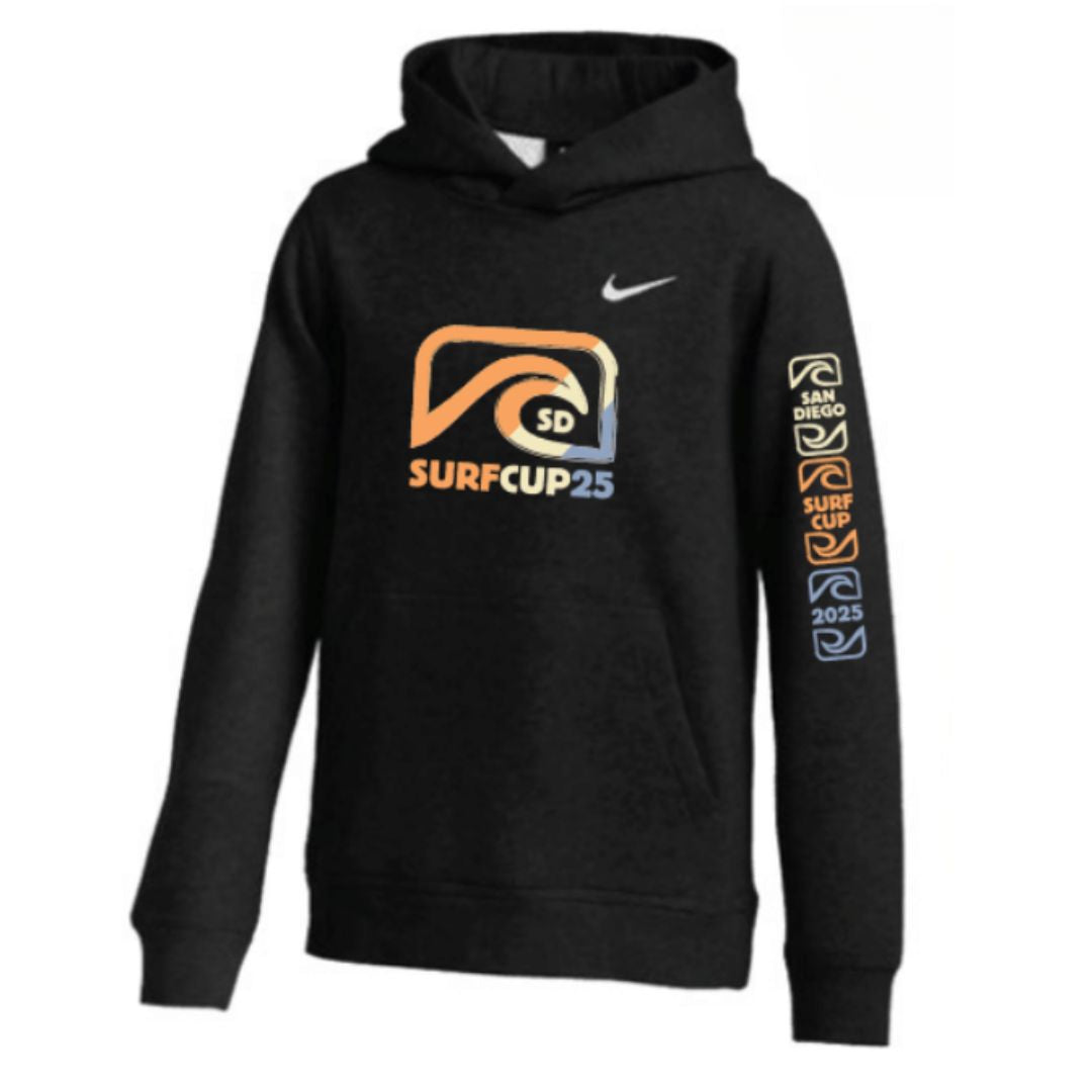 Black Uni Hood- Coastal Badge