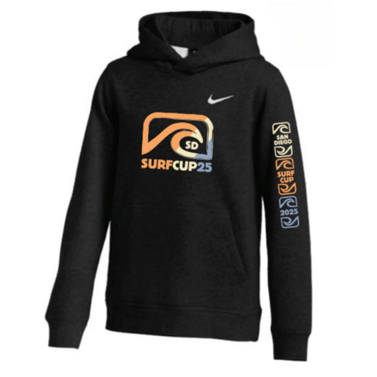 Black Uni Hood- Coastal Badge